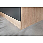 Respekta Merle Küchen-Set (100 x 60 x 200 cm, Grau/Glas) | BAUHAUS