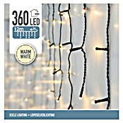 Decoratieve led-kerstverlichting Ijspegel 12 m (Zwart, Led, Aantal lichtbronnen: 360 st.) | BAUHAUS