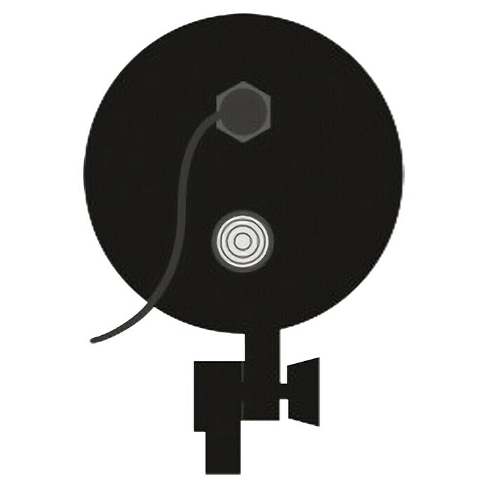 Kerstverlichting Laser projector (Diameter: 12 cm, Zwart, Lichtkleur: Meerkleurig) | BAUHAUS