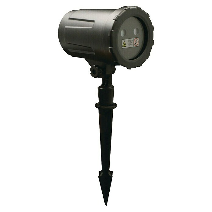 Kerstverlichting Laser projector (Diameter: 12 cm, Zwart, Lichtkleur: Meerkleurig) | BAUHAUS