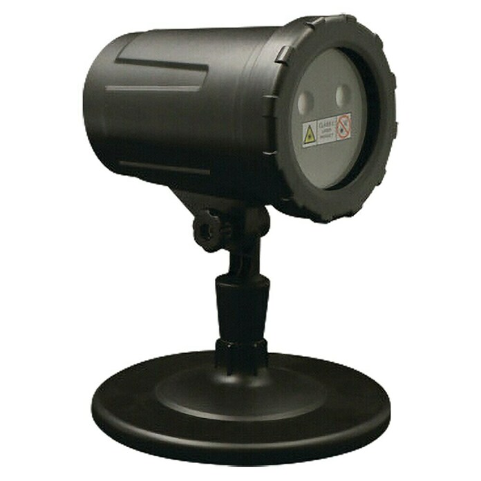 Kerstverlichting Laser projector (Diameter: 12 cm, Zwart, Lichtkleur: Meerkleurig) | BAUHAUS