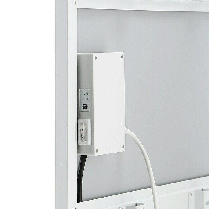 Livn Infrarood paneel Inclusief LED-verlichting (800 W, Wit) | BAUHAUS