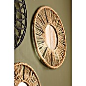 Espejo de pared Serena (2 pzs., Diámetro: 45 cm, Natural) | BAUHAUS