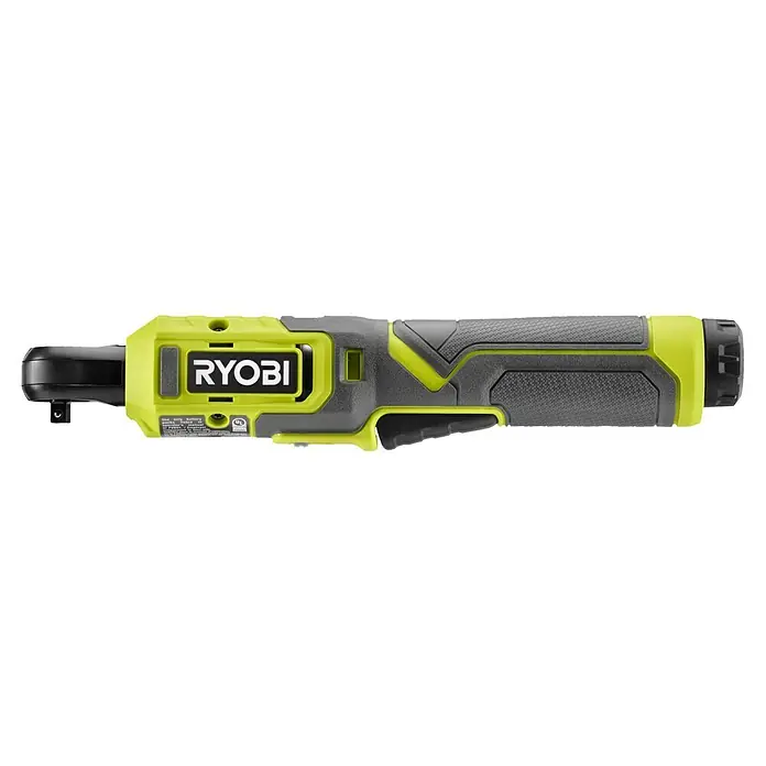 Ryobi 4V USB Akku-Ratschenschrauber RR14W4-0 - 4 V, Ohne Akku - Detaillierte Aufnahme eines Ryobi Ratschenschraubers, ein unverzichtbares Werkzeug für jeden Handwerker und Heimwerker.
