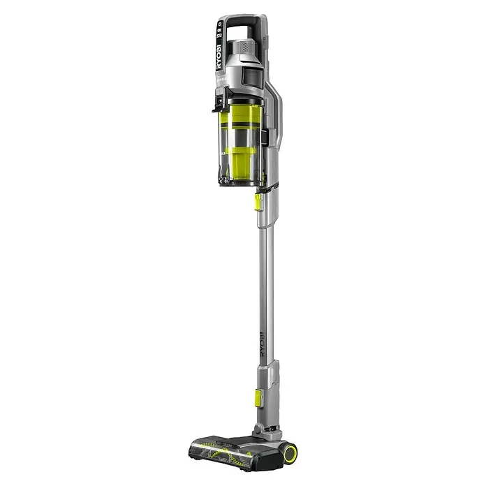 Ryobi ONE+ Akku-Staubsauger RSVS18BL-0 - 18 V, Ohne Akku, Behältervolumen: 0,8 l - Abbildung eines RYOBI Akku-Staubsaugers, kabellos und leicht, mit innovativem Design für eine effiziente Reinigung.