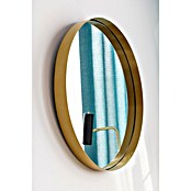 Espejo de pared Gia con marco (Diámetro: 60 cm, Oro) | BAUHAUS