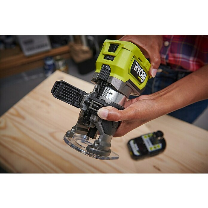 Ryobi ONE+HP Akku-Kantenfräser RTR18C-0 (18 V, Ohne Akku) | BAUHAUS