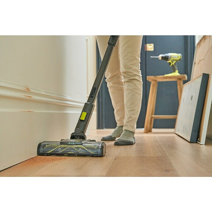 Ryobi ONE+ Akku-Staubsauger RSV18BL (18 V, 1 Akku, 4 Ah, Behältervolumen: 0,8 l) | BAUHAUS