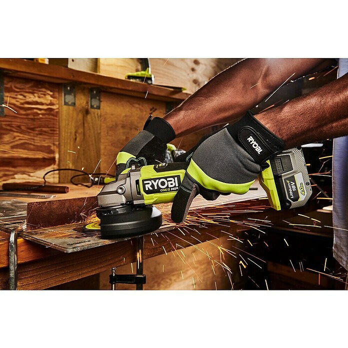 Ryobi ONE+HP Haakse accuslijper RAG18X125-0 (Excl. accu, Schijfdiameter: 125 mm) | BAUHAUS
