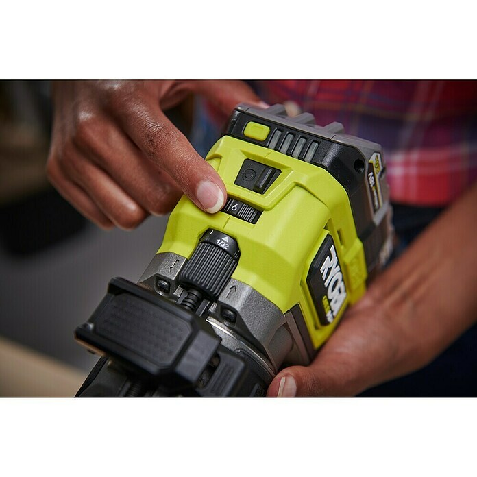 Ryobi ONE+HP Akku-Kantenfräser RTR18C-0 (18 V, Ohne Akku) | BAUHAUS