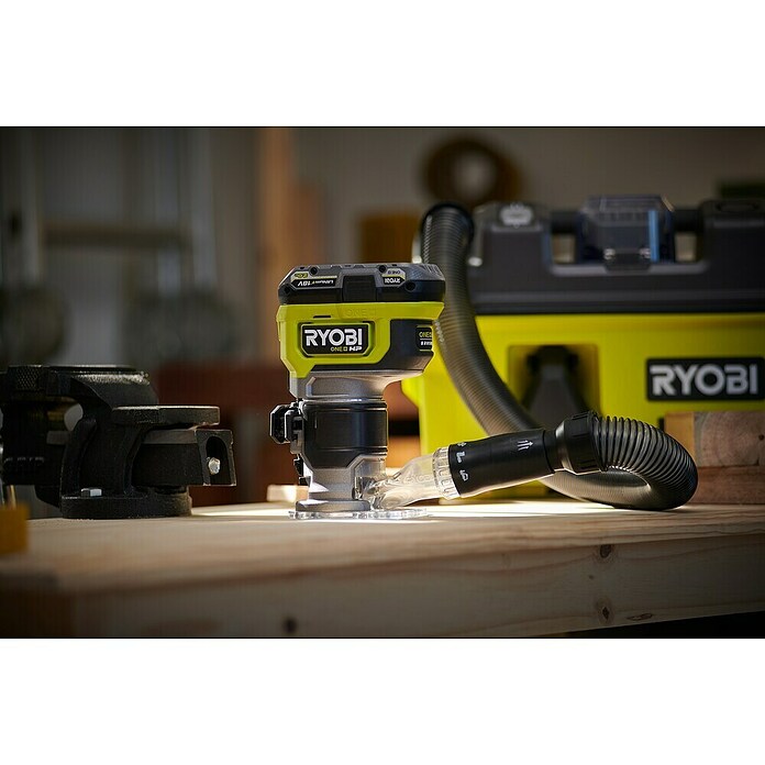 Ryobi ONE+HP Akku-Kantenfräser RTR18C-0 (18 V, Ohne Akku) | BAUHAUS