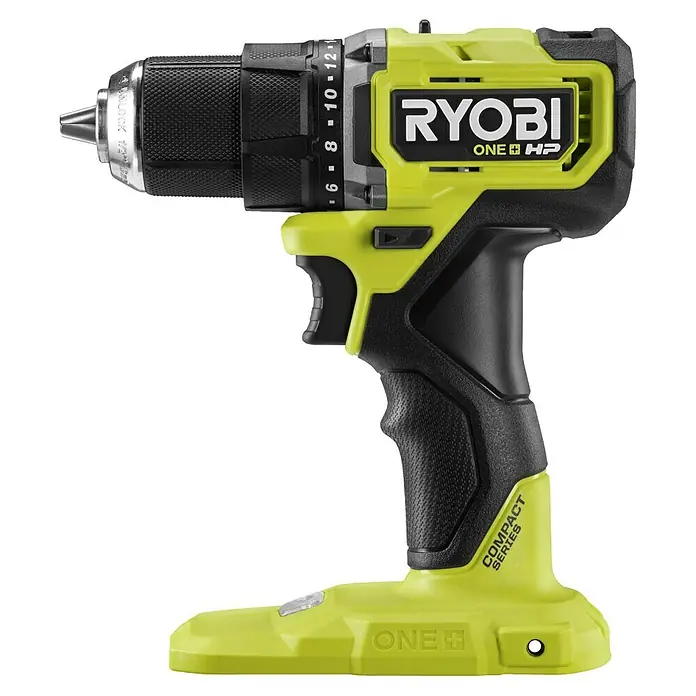 Ryobi ONE+HP Akku-Bohrschrauber RDD18C1-0 C - 18 V, Ohne Akku, 60 Nm - Ryobi ONE+ HP Akku-Bohrschrauber mit Drehmomentregelung und Schnellspannbohrfutter für vielseitige Bohranwendungen.