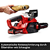 Einhell Power X-Change Akku-Kettensäge GE-LC 18 Li Kit (18 V, Li-Ionen, 3 Ah, 1 Akku, Schwertlänge: 25 cm)