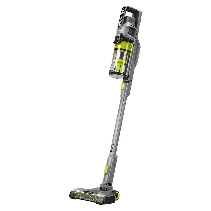 Ryobi ONE+ Akku-Staubsauger RSV18BL - 18 V, 1 Akku, 4 Ah, Behältervolumen: 0,8 l - Ein kabelloser RYOBI-Staubsauger, der mit einem leistungsstarken Motor für effiziente Reinigung sorgt. Ideal für Haushalte.