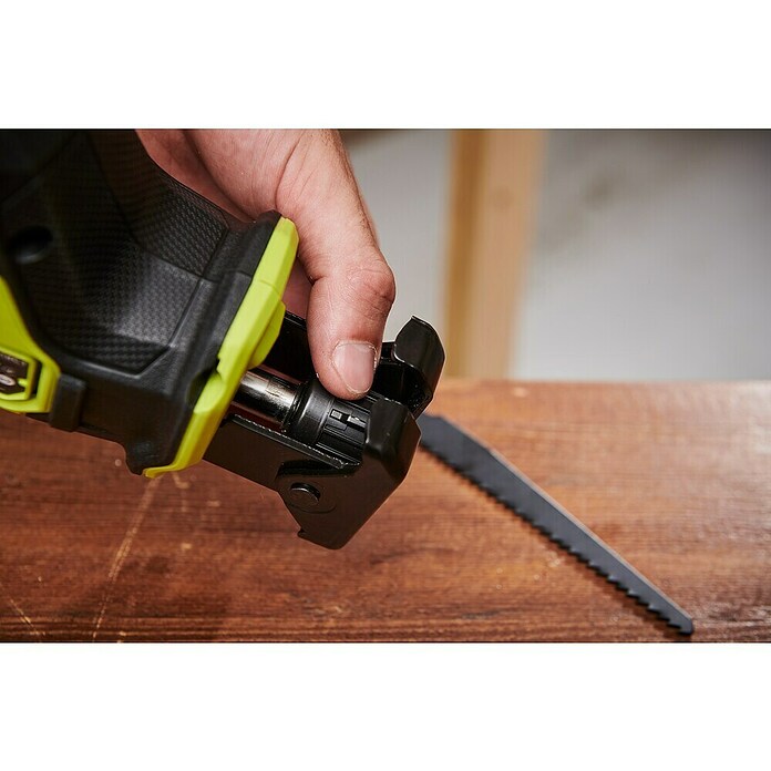 Ryobi ONE+HP Akku-Säbelsäge RRS18C1-0 (18 V, Ohne Akku, Leerlaufdrehzahl: 0 U/min - 3 200 U/min, Hublänge: 23 mm) | BAUHAUS