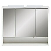 Schildmeyer Sailor LED-Spiegelschrank (B x H: 70 x 60,5 cm, Mit Beleuchtung, Spanplatte, Weiß)