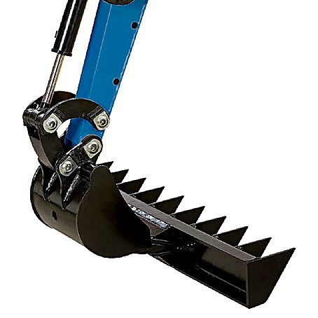 Scheppach Baggerrechen Zubehör Rechen (Passend für: Scheppach Mini-Bagger EXC815)
