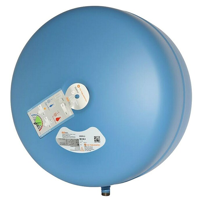 Ausdehnungsgefäß IMI Pneumatex Statico SD 18L (18 l, Betriebsdruck: 3 bar, ¾″) | BAUHAUS