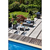 Sunfun Lumar Loungesofa (L x B x H: 195,5 x 87 x 68 cm, Night-Grey) | BAUHAUS