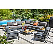 Sunfun Loungemöbel-Set Lumar/Maja II (9 -tlg., Night-Grey, Max. Personenzahl: 7) | BAUHAUS