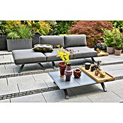 Sunfun Loungemöbel-Set Lumar (4 -tlg., Night-Grey, Max. Personenzahl: 3) | BAUHAUS