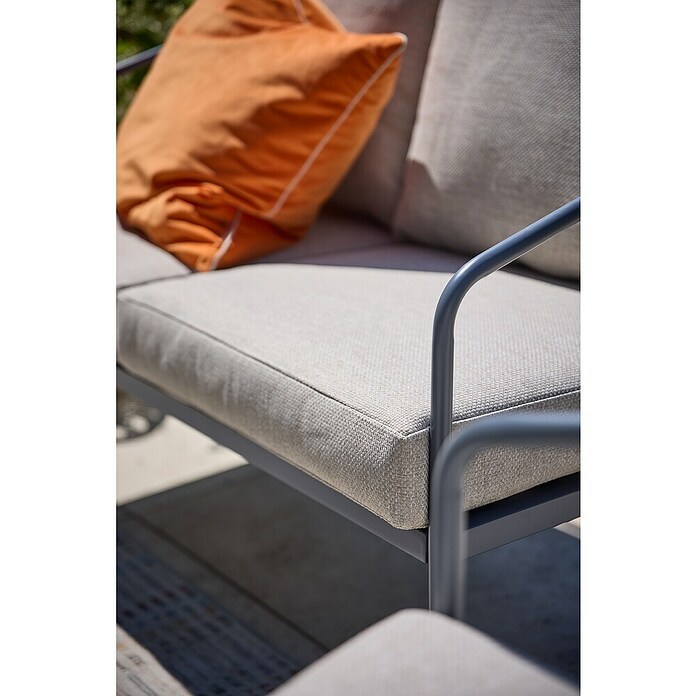 Loungemöbel-Set (5 -tlg., Black-Dust/Nature) | BAUHAUS