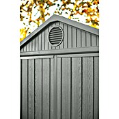 Keter Gerätehaus Darwin 4x6 (Außenmaß inkl. Dachüberstand (B x T): 125,8 x 184,5 cm, Kunststoff, Grün) | BAUHAUS