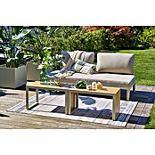 Sunfun Loungemöbel-Set Solo Rope (3 -tlg., Aluminium/Kunststoff/Olefin, Light-Greige) | BAUHAUS