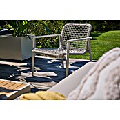 Sunfun Solo Rope Loungesessel Rope (B x T x H: 69,5 x 74 x 72 cm, Aluminium, Kunststoff, Light-Greige) | BAUHAUS