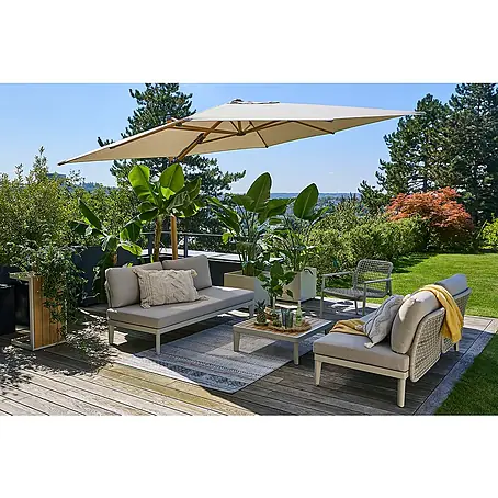 Sunfun  Loungemöbel-Set Solo Rope/Capri I