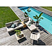 Sunfun Solo Sofá de conjunto (Gris claro, L x An x Al: 167,5 x 86,5 x 66 cm, Aluminio) | BAUHAUS