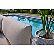 Sunfun Solo Rope Módulo de conjunto de respaldo con cojín (Aluminio, Gris claro) | BAUHAUS