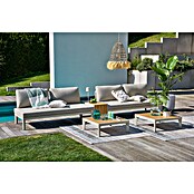 Sunfun Solo Sofá de conjunto (Gris claro, L x An x Al: 167,5 x 86,5 x 66 cm, Aluminio) | BAUHAUS