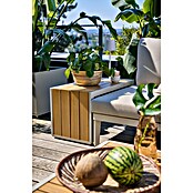 Sunfun Solo Mesa auxiliar de jardín (L x An x Al: 73 x 38,5 x 41 cm, Beige claro) | BAUHAUS