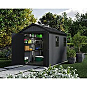 Keter Caseta para jardín Newton Plus 759 (Medidas ext. (An x Pr): 230 x 287 cm, Plástico, Gris) | BAUHAUS