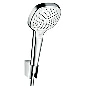 Hansgrohe Brause-Set Croma Select E Vario (Anzahl Funktionen: 3, Durchmesser Handbrause: 11 cm, Chrom/Weiß)