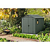 Keter Tuinhuis Darwin 68 (Buitenmaat incl. dakoverstek (b x d): 190 x 244 cm, Kunststof, Groen, 4,5 m²) | BAUHAUS