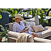 Sunfun Solo Conjunto de muebles sofá + mesa de centro (6 pzs., Gris claro) | BAUHAUS