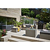 Sunfun Lumar Aufbewahrungsbox (L x B x H: 80 x 160 x 72 cm, Stahl, Night-Grey) | BAUHAUS