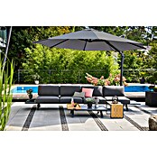 Sunfun Ampelschirm rund Capri (Anthrazit, Durchmesser Bespannung: 400 cm) | BAUHAUS