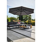 Sunfun Ampelschirm rund Capri (Anthrazit, Durchmesser Bespannung: 400 cm) | BAUHAUS