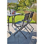 MFG Gartentisch Boulevard (L x B: 110 x 70 cm, Stahl, Sevelit, Schiefer, Klappbar) | BAUHAUS
