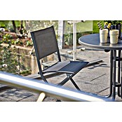 MFG Okrogla balkonska miza Boulevard  (Ø x V: 69,7 x 71 cm, Jeklo, Zložljivo, Antracit) | 8270 - Tische Metall | ICAA - Sommermöbel Tische | ICA - Sommermöbel | IC - Freizeit im Garten | I - Stadtgarten | BAUHAUS