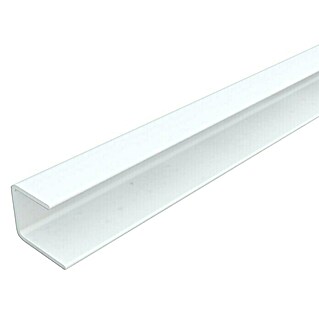 Palram - Innovera Décor Abschlussprofil (Weiß, Länge: 122 cm, Aluminium)