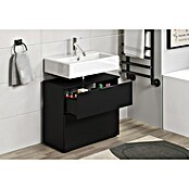 Riva Waschtischunterschrank Space (B x T x H: 65 x 32 x 57 cm, Schwarz, Matt) | BAUHAUS