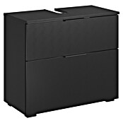 Riva Waschtischunterschrank Space (B x T x H: 65 x 32 x 57 cm, Schwarz, Matt) | BAUHAUS