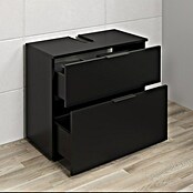 Riva Waschtischunterschrank Space (B x T x H: 65 x 32 x 57 cm, Schwarz, Matt) | BAUHAUS