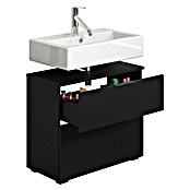 Riva Waschtischunterschrank Space (B x T x H: 65 x 32 x 57 cm, Schwarz, Matt) | BAUHAUS