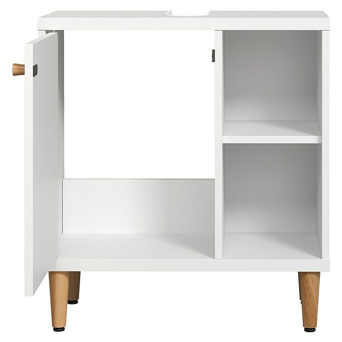 Riva Waschtischunterschrank Click (B x T x H: 60 x 30 x 65 cm, Weiß, Matt) | BAUHAUS