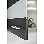 Respekta Merle Küchen-Set (100 x 60 x 200 cm, Grau/Glas) | BAUHAUS